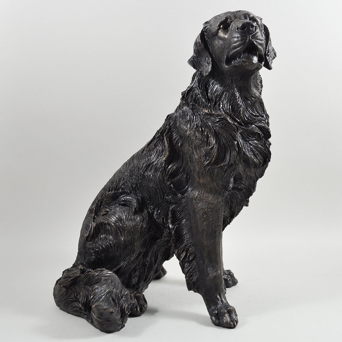 large resin dog statues
